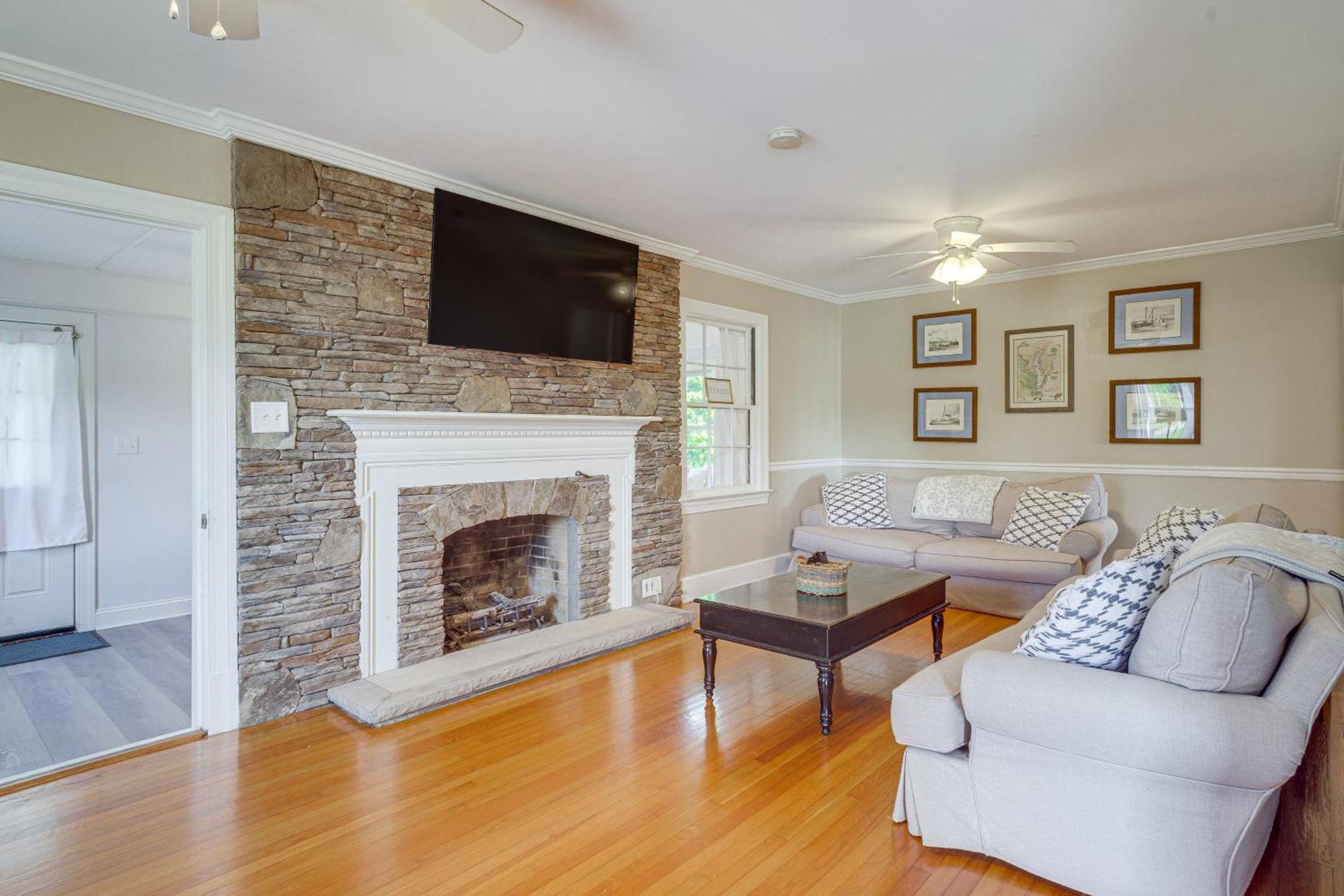 Updated Cape Charles Home About 2 Mi To Beachfront! מראה חיצוני תמונה